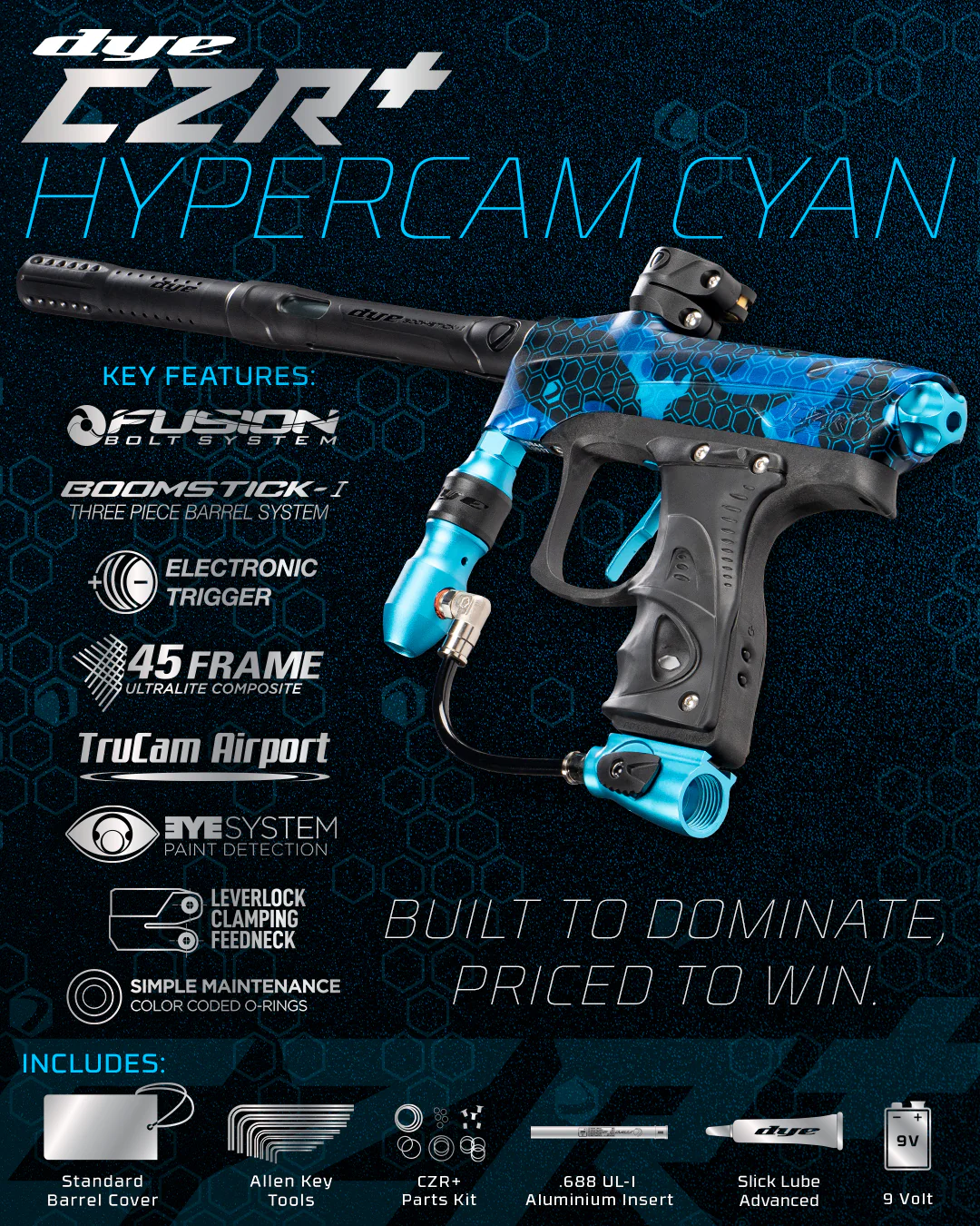 DYE RIZE CZR+ - PGA HYPERCAM CYAN DUST - Image 4