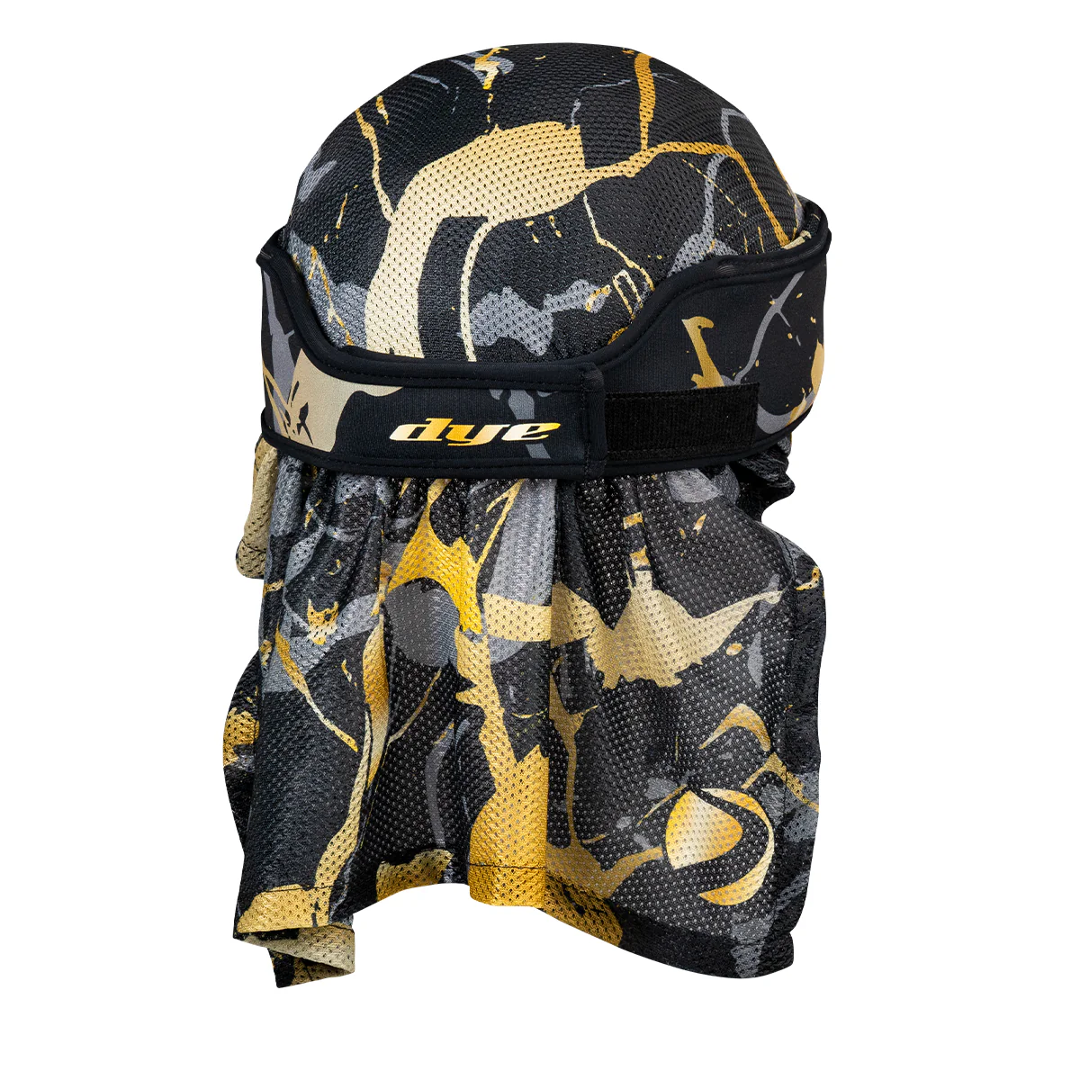 DYE X HALO - HEAD WRAP - MARBLED GOLD - Image 2