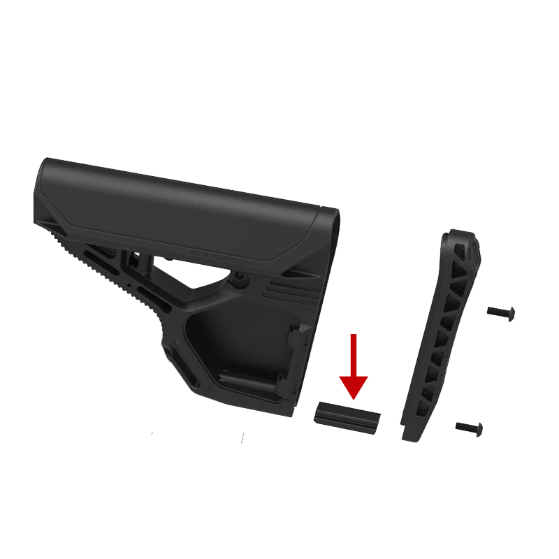 DAM Skid Plate - Black